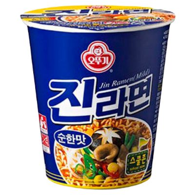 Джин рамен — стакан, не острый, Ottogi, 65 гр