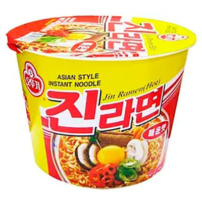 Джин рамен-стакан, острый, Ottogi, 110 гр