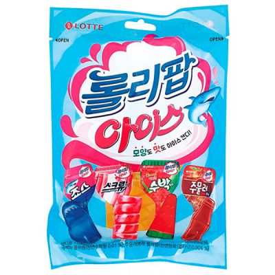 Конфеты Кристалл LOLLIPOP, Lotte, 165 гр