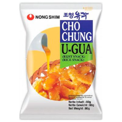 Крекеры рисовые с медом, Nongshim, 80 гр