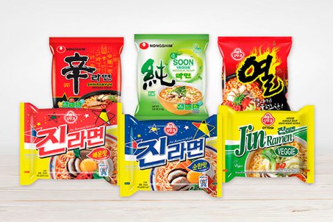 Рамен, Токпоки, Лапша