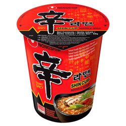 Шин рамен — стакан, острый, Nongshim, 65 гр