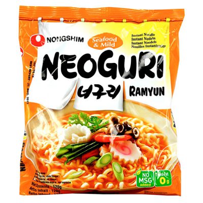 Сунхан ногури, не острый, Nongshim, 120 гр