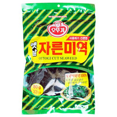 Водоросли морские нарезанные, Ottogi, 80 гр