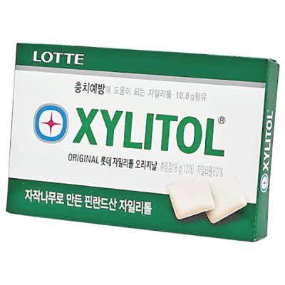 Жевательная резинка Xylitol Gum (ORIGINAL), Lotte, 18 гр